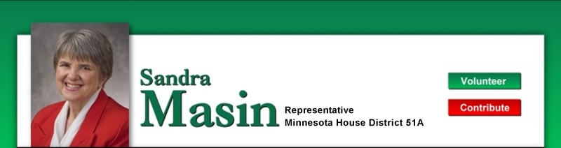 Sandra Masin: Representative Minnesota House 51A Representing parts of Burnsville and Eagan