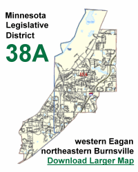 Minnesota Legislative District 38A